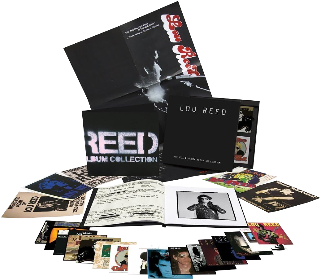 Image of Artwork for Lou Reed's The RCA & Arista Album Collection (17CD Boxset)